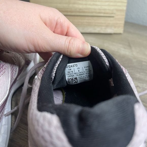 Asics Pink Gel Contend 6 Sneakers Shoes - Picture 5 of 6